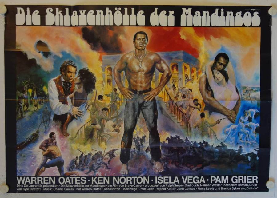 Die Sklavenhölle der Mandingos originales deutsches A0-Filmplakat